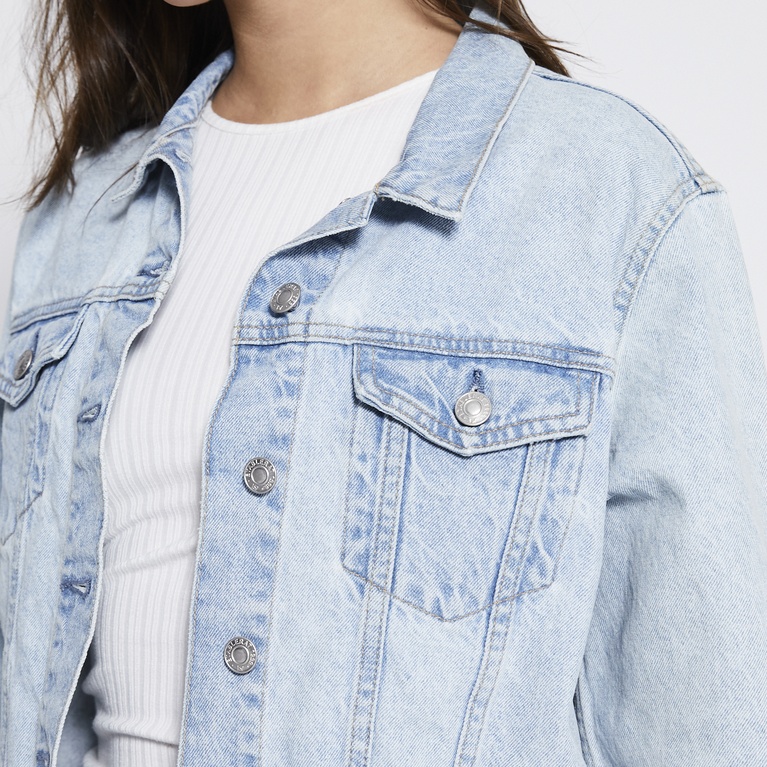 Cropped denim jacket "Own" Light used